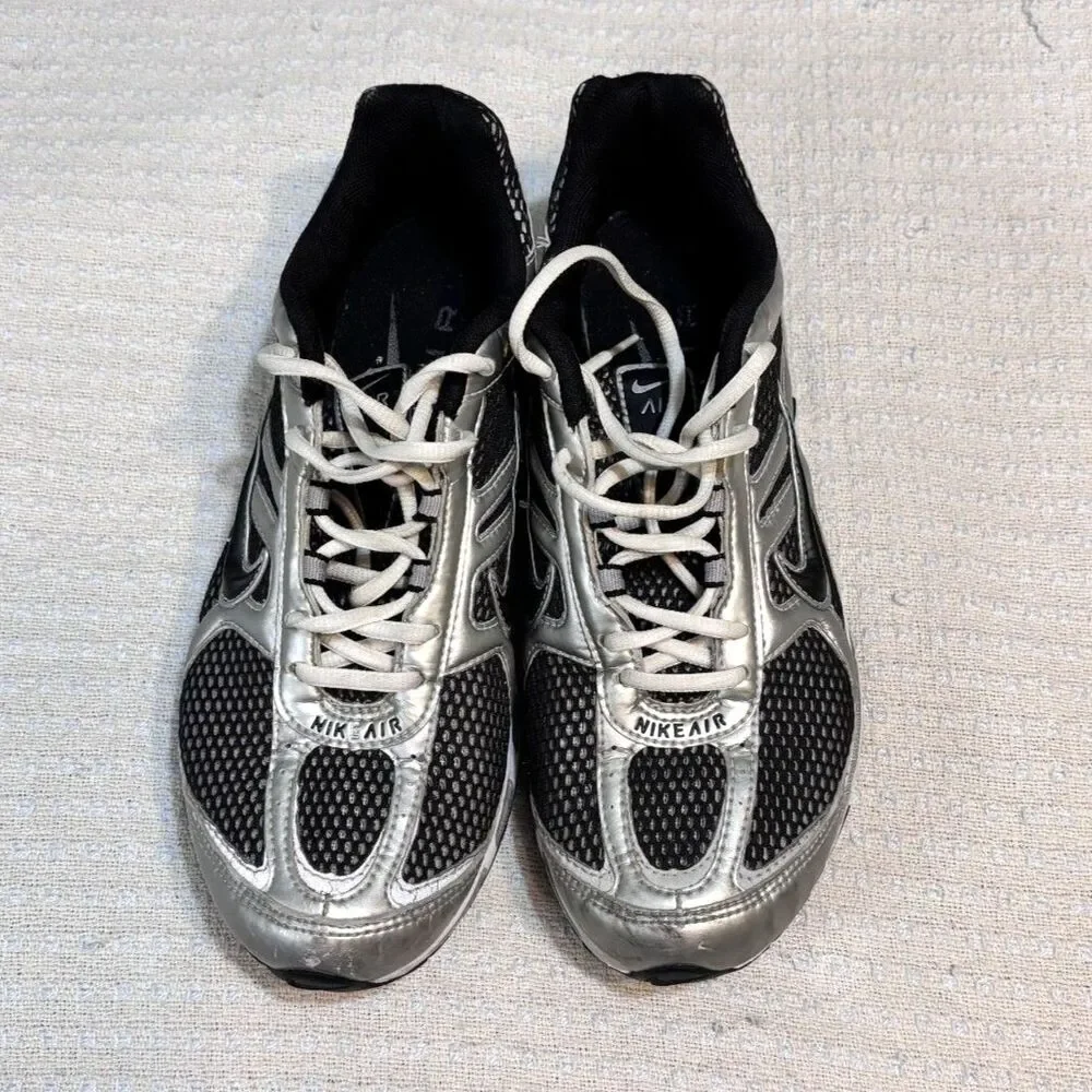 Vintage 2004 Nike Air Defuse Black Metallic Silver Men’s 10